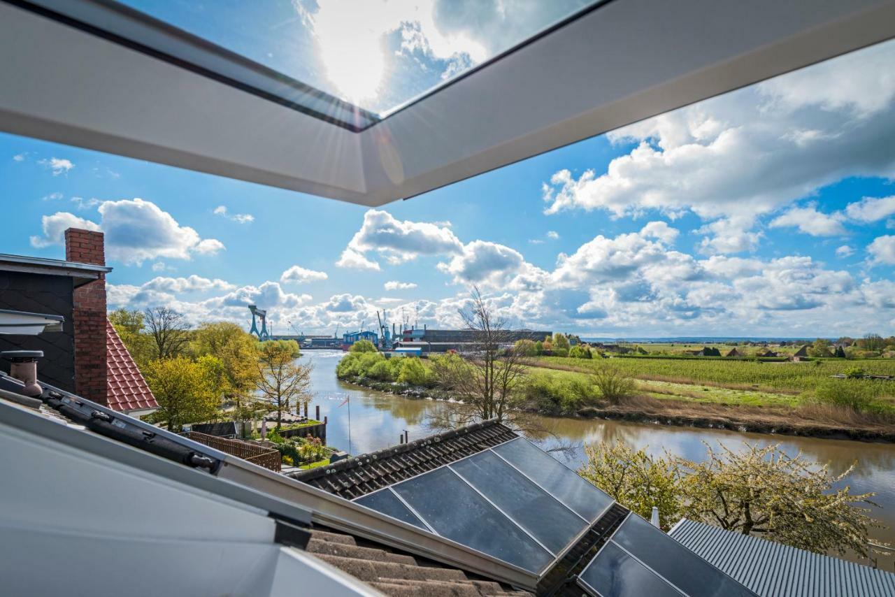 Urlaub Hamburg Altes Land Apartment Bagian luar foto
