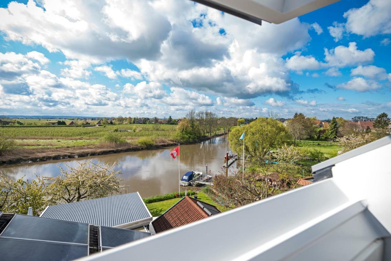 Urlaub Hamburg Altes Land Apartment Bagian luar foto